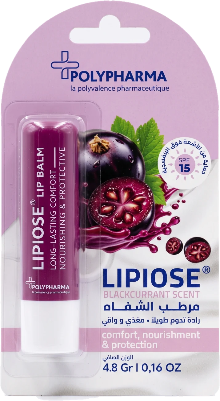 LIPIOSE parfum cassis, blister 4,8 g